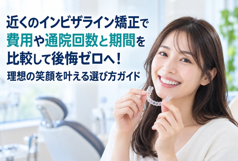画像1103：近くのインビザライン矯正で費用や通院回数と期間を比較して後悔ゼロへ！理想の笑顔を叶える選び方ガイド