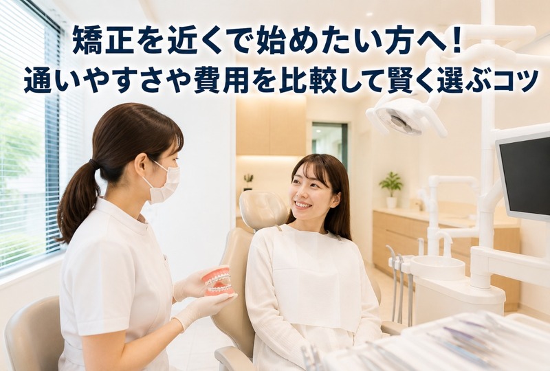 画像995：矯正を近くで始めたい方へ！通いやすさや費用を比較して賢く選ぶコツ
